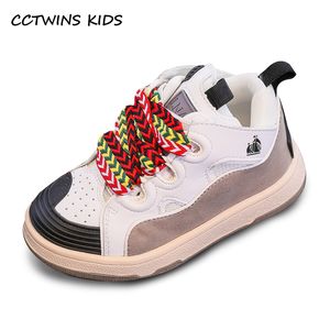 Sneakers Dzieci jesieni dziewczęta chłopcy moda moda na swobodne trenerzy sportowe buty dla dzieci oddychające miękkie kolorowe koronki 230308