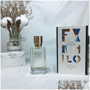 Desodorante Antitranspirante Marca de Luxo Ex Nihilo Per 100Ml Fleur Narcotique Masculino Feminino Fragrância Neutra Eau De Parfum 3.3Fl.Oz Longo Dhz84