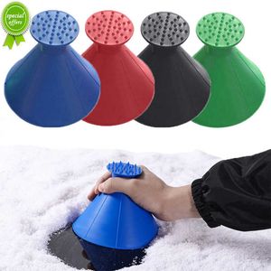 New Winter Auto Car Magic Window Windshield Car Ice Scraper Funnel Snow Remover Deicer Cone 2022 New Scraper for Car Glass