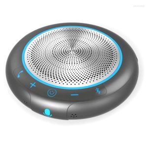 Microphones Bluetooth Conference Speaker With Microphone 360° Voice Pickup&Noise Canceling Plug&Play Omnidirectional Mic