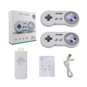 SF900 Retro Game Console Nostalgic host HD Video Game Stick 16Bit ClassicWith 2.4G Wireless Gamepads Controller Can Store 5000 Games For SNES NES Gaming