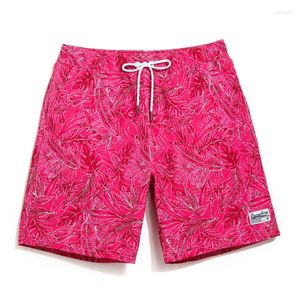 Herren-Shorts, Stil, Herren, Strand-Board-Badehose, männliche Badebekleidung, Badeanzüge, Bermuda, lässig, aktiv, Jogginghose, Hose, schnell trocknend, ROT