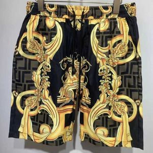 Sommer Mode Herren Seide Shorts Medus Gedruckt Casual Hosen Designer Hosen Strand Shorts Hip Hop Jogginghose 2xl