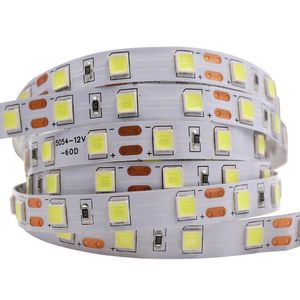 Şeritler LED şerit ışığı SMD 5054 5630 7020 Su geçirmez bant 60LEDS/M Esnek Şerit Soylu Şeritler