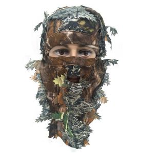 Balaclava Full Face Masks One Hole Designer Grassy Distressed Balaclava Mask Hat Military Army Camo Protection Headscarf Costume Cosplay Skull Masks