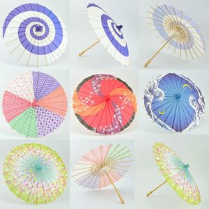 Umbrellas 30Cm Mini Girl Children Flower Paper Umbrella Po Prop Party Toys Torism Gift Ancient Vintage Small