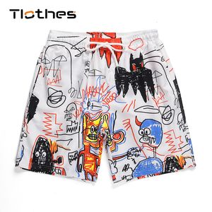 Pantaloncini da uomo Sports Graffiti Digital Print Bermuda Pattern Beach Brand Running Basketball Board 230307