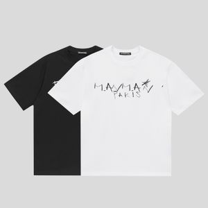 DSQ ファントムタートルメンズデザイナー Tシャツイタリアミラノファッションロゴプリント Tシャツ夏黒白 Tシャツヒップホップストリート綿 100% トップスプラスサイズ 05769