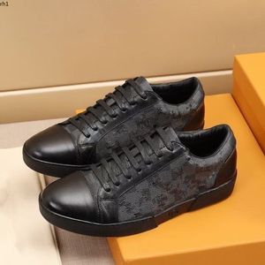 Sapatos de designer de luxo Casual tênis de bezerro respirável com sola de borracha embelezada floral muito legal mkjl rh1000000002