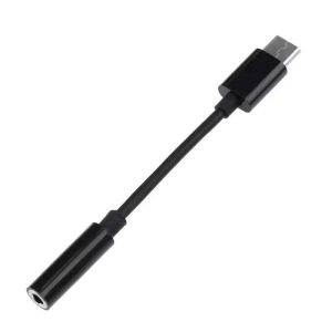 Genuine Type C 3.5mm Aux Adapter Usb C To 3.5MM Headphone Jack Adapter Audio Cable Aux Headphone Jack Adapter For Xiaomi6 Mix2 D