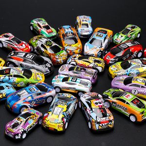 Pista elettrica RC Lega di auto pressofusa Tirare indietro Modello giocattolo Mini Fonde sotto pressione Veicolo Simulazione in metallo Collezione di corse Regali Giocattoli per ragazzi Bambini 230307