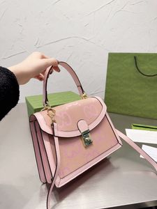Ny designer handväska för kvinna handväska Vintage mode axelväskor Stor kapacitet klassiska läder handväskor kvinnor crossbody sac