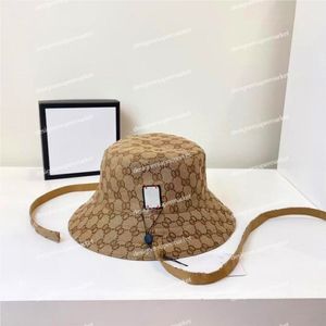 Projektanci Mężczyzna Kobiet Kapelusz Wiadro Dopasowane Czapki Kapelusz Przeciwsłoneczny Zapobiegać Snapbacks Outdoor Fishing Dress Czapki