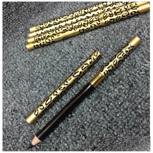 Potenziatori per sopracciglia Matita impermeabile con pennello Trucco Eyeliner leopardo Maquiagem 5 colori Ombra in metallo Strumento per trucco Consegna a goccia Dhyxn