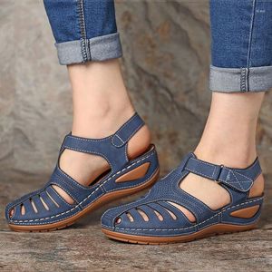 Sandali Donna Scarpe estive Donna Taglie forti 43 Tacchi per zeppe Chaussure Femme Piattaforma gladiatore casual Talon