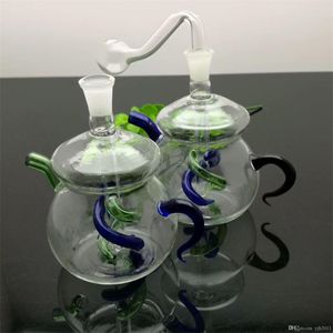 Smoking Pipes Classic teapot glass cigarette pot Wholesale Glass Water Pipes Tobacco Accessories Glass Ash Catcher