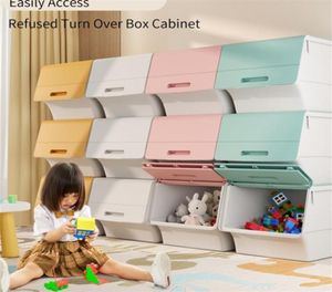 Joybos Storage Box Home Front Aberting Conveniente estável espessado Children Sk Toys Snacks Gabinete de brinquedo JX19 2103098670077