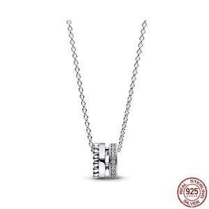 Pandoras Charm Silver Fit Pandoras Necklace Designer Necklace For Woman Pendant Heart Women Fashion Pandoras Jewelry Red Heart Blue Oval Shiny Square 654