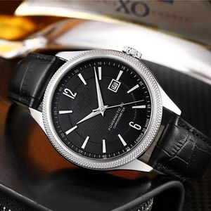 Swiss Watch for Men Quartz Movement Watches Casual Watches T063 Designer de cinta de couro Relógio de vida de vida