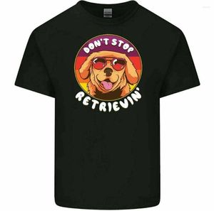 As camisetas masculinas não param de recuperar a t-shirt de camiseta masculina Golden Retriever Dog Lover Puppy