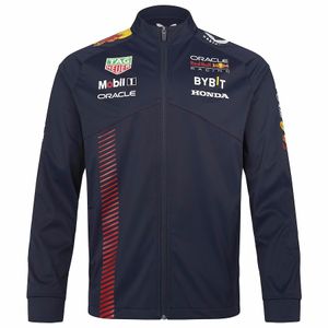 Sport Car Fan Fan Męskie kurtki 2023 F1 Formula 1 wyścigowe z kapturem Verstappen drużyny z tym samym niestandardowym oddychającym oddychaniem 11# Sergio