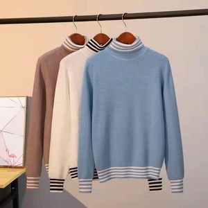 Women's Sweaters Casual Chunky Autumn / Winter Turtleneck Sweater Oversized Jumper Women Warm Chic Loose Knit Basic