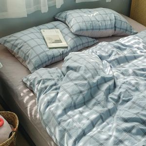 Bedding Sets Bed Four Cotton Northern Wind Is Contracted And Contemporary Male The Bedspread Quilt Cover Three-piece Suit