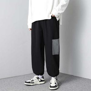 Męskie spodnie harajuku retro harem spodnie Allmatch Joggers 2022 Summer japońskie spodnie streetwearne Pants sznurka dla mężczyzn swobodne spodnie dla nastolatków Z0306