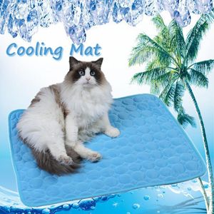 Łóżka kota maty chłodzące dla kotów chłodne zimne letnie sofa sofa na poduszkę do domu pies mata mata