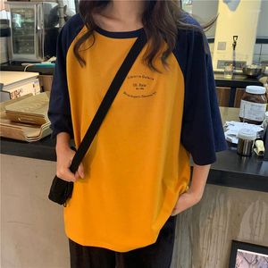 Kvinnors T -skjortor Fashion Loose Streetwear Jumpers Tops Summer Kawaii Women Sweatshirt Tshirts Short Sleeve Girls Tee