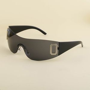 Tasarımcı güneş gözlükleri koruyucu Grant güneş gözlükleri erkek güneş gözlüğü yeni vintage çerçevesiz rüzgar geçirmez güneş gözlükleri kadın trend büyük çerçeve d çizgi y2k erkek gözlükleri toptan
