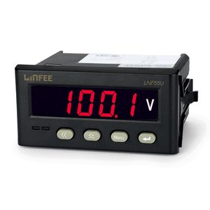 単相電流表示電気メーターパネルデジタル電圧計