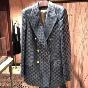 Kvinnors kostymer Blazers Designer E-48 mode Kvinnor Suit Designer Kläder Blazer Double G Spring New Released Tops Uipe