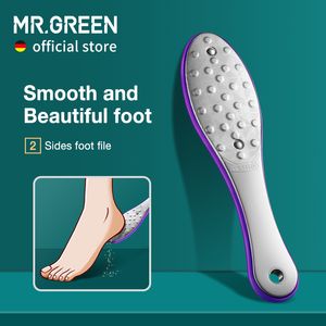 Foot Massager Mrgreen Pedicure Foot Care Tools Foot File Rasps Callus Dead Foot Skin Care Remover Set Stainless Steel Professional Two Sides 230308