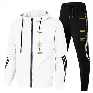 Felpe da uomo di moda Tute Felpe con cappuccio da lettera di marca Sport Top Pantaloni Suit Boy Maglione con cappuccio Casual Pullover Uomo Donna Coppia Felpa con cappuccio Giacca con cappuccio firmata