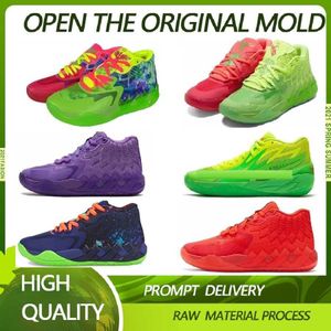 Scarpe da basket Melo Lamelos di alta qualità mb 1 Rick and Mortys uomo donna scarpe da corsa Queen City galaxy lamelo ball melos mb1 low Scarpe da ginnastica per bambini Sneakers