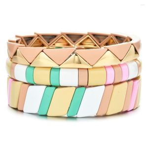 Charm Bracelets ZMZY Bohemian Multiple Layer Stacked Fresh Spring Bracelet&Bangle Women's Bracelet Luxury Femme Jewelry