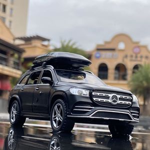 Diecast Model 1 32 GLS GLS580 SUV Alloy Car Model Diecasts Metal Toy Vehicles Car Model Simulation Sound and Light Collection Gifts 230308