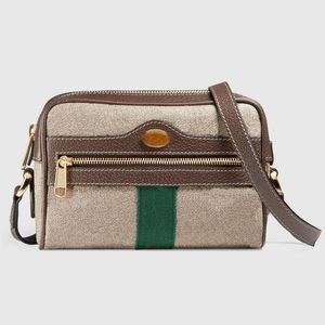 Utomhus crossbody väska mode messenger klassisk brev tryck design mini kamerapåse