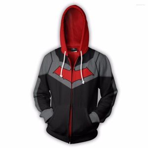 Hoodies masculinos 2023 homens com capuz de capuz com capuz de capuz up capuz 3D Impresso de traje casual Zipper US Tamanho Hip Hop Tops