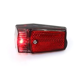 Bike Lights Arrival Rear Bicycle Safety Warning Lamp LED Taillight Laser Flashing Bright With Battery Mount On Carrier