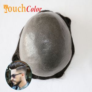 Men's Children's Wigs Invisible Knot 0.06mm Men Wig Natural Hair Thin Skin Human Hair Men Toupee Hair System Man Wig European Hair Prosthesis 230307