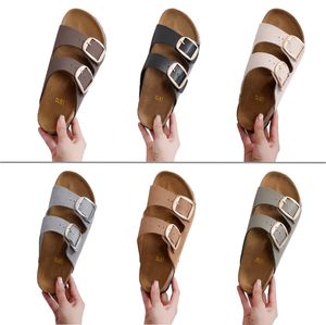 Slippers Birkens Arizona Big Buckle Slide Sandal Man Women Black White Fashion Brand Sandals 35-46