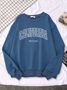 Wo Felpe Uomo Felpe con cappuccio Felpe California West Stampa Pullover da donna Moda Semplice Maniche lunghe Oversize Abbigliamento vintage Creativo Allma 230307