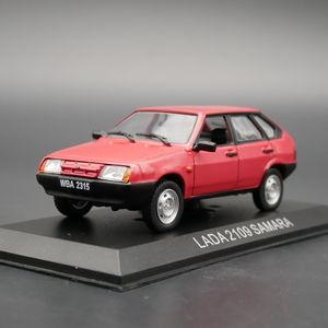 Diecast Model Car Track IXO 1 43 IST LADA 2109 SAMARA DIECAST MODEL METAL METAL Pojazd z zabawkami 230308