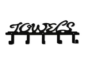 Kancalar Raylar Siyah Balkon Metal Duvarlı Giysiler Kurutma Rafı 5 ile Havlu Elinden Asla Giyim Alanı Savinghooks3978809