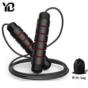 Jump Ropes TangleFree Rapid Speed ing Cable Bearings Steel Skipping Gym Fitness Home Exercise Slim Body 230307