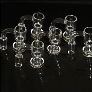 hookahs Quartz Terp Vacuum Banger Domeless Terps Slurper Up Oil Bangers Nail with 25mm Bucket 30mm Bottom for Glass Bong Dab Rigs