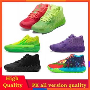 Lamelo Ball MB.01 Rick and Morty Shoes MB1 Queen City Basketball Mens MB1 Iridescent Dreams Sneakers MB 2 Nickelodeon SLIME LOW SHOE