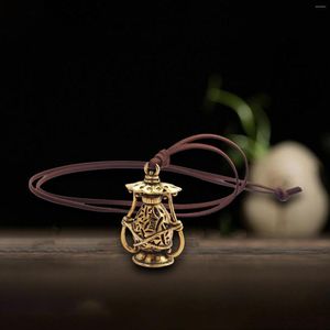 Ketten Stilvolle Anhänger Halskette Kette Verstellbare Geschenke Laternenform Charms 84 cm Damen Herren Vintage-Stil Für Jubiläumsfeier Abschlussball